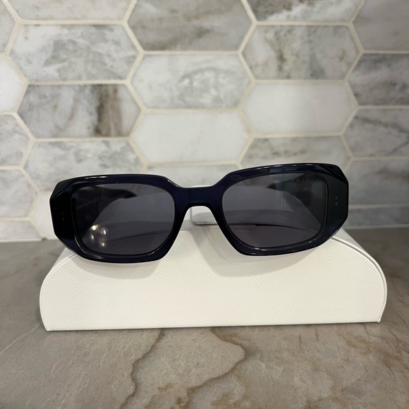 Prada Symbole Sunglasses - Midnight Navy - Picture 3 of 7